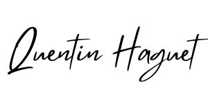 Quentin Haguet signature de quentin haguet